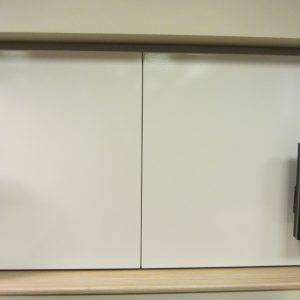 Writing Wall panels for the University of Cape Town Library Logo